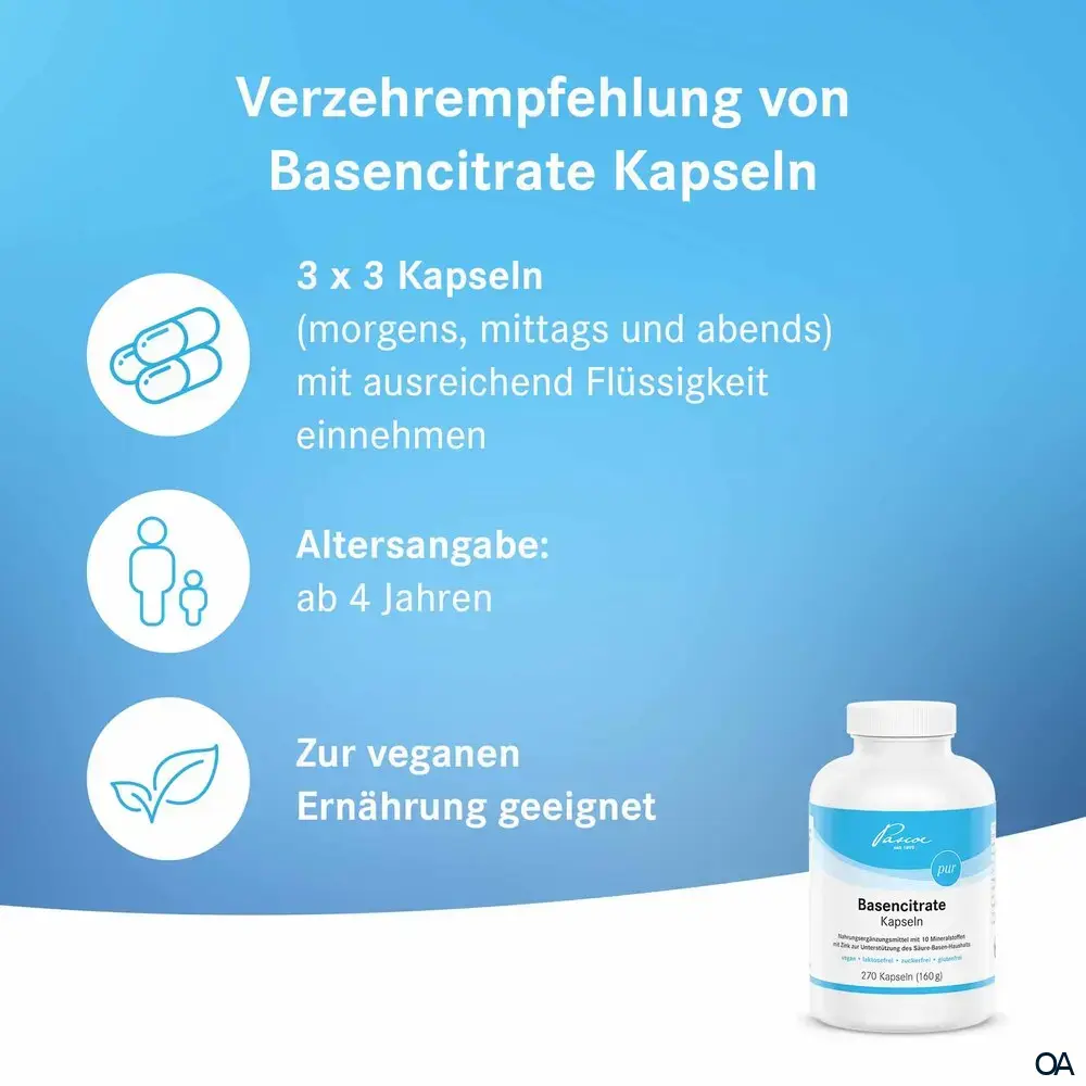 Pascoe Basencitrate Kapseln