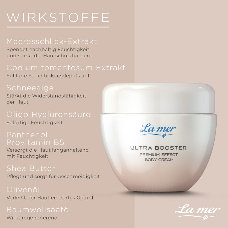 LA MER Ultra Booster Premium Effect Körpercreme
