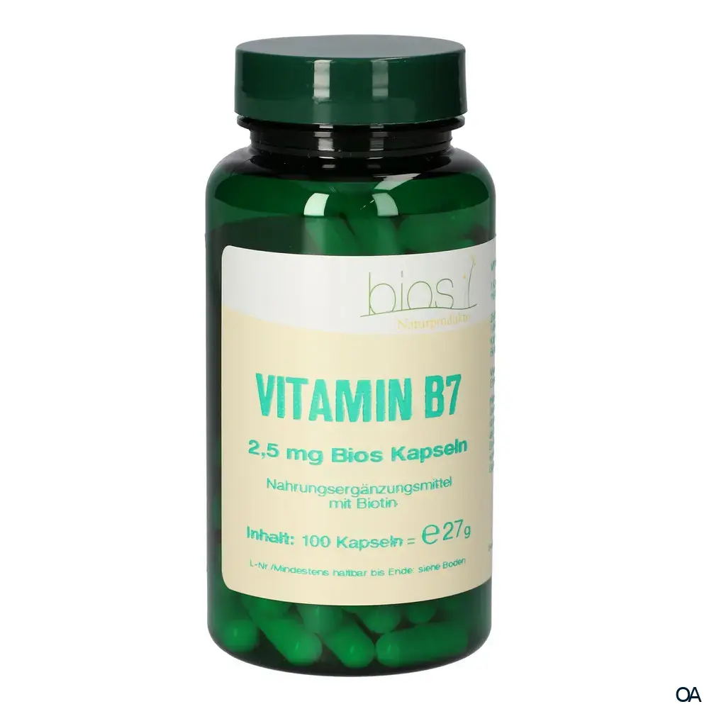 Bios Vitamin B7 2,5 mg Kapseln