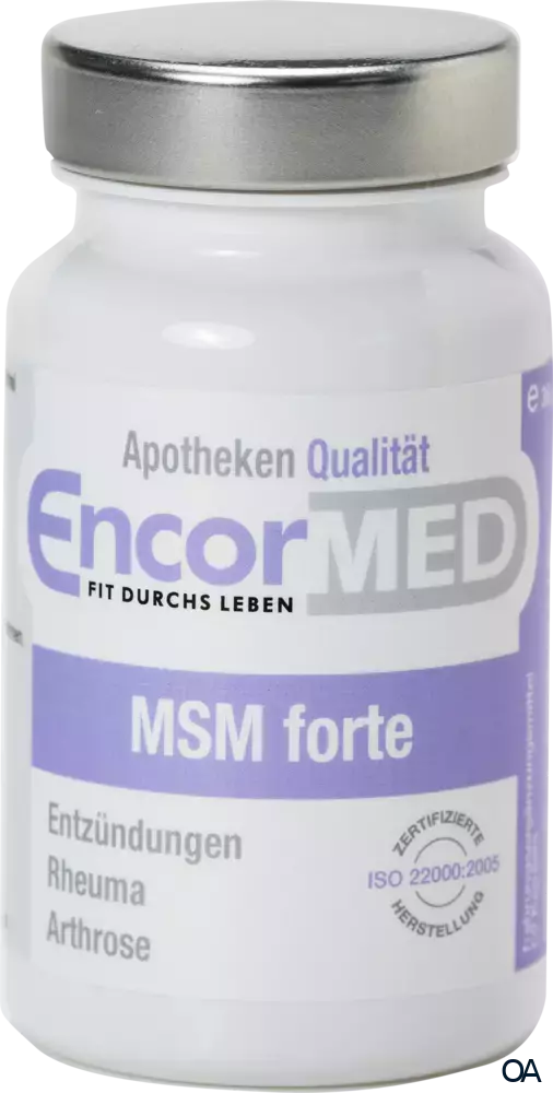 EncorMed MSM 500 forte Kapseln EncorMed MSM 500 forte Kapseln