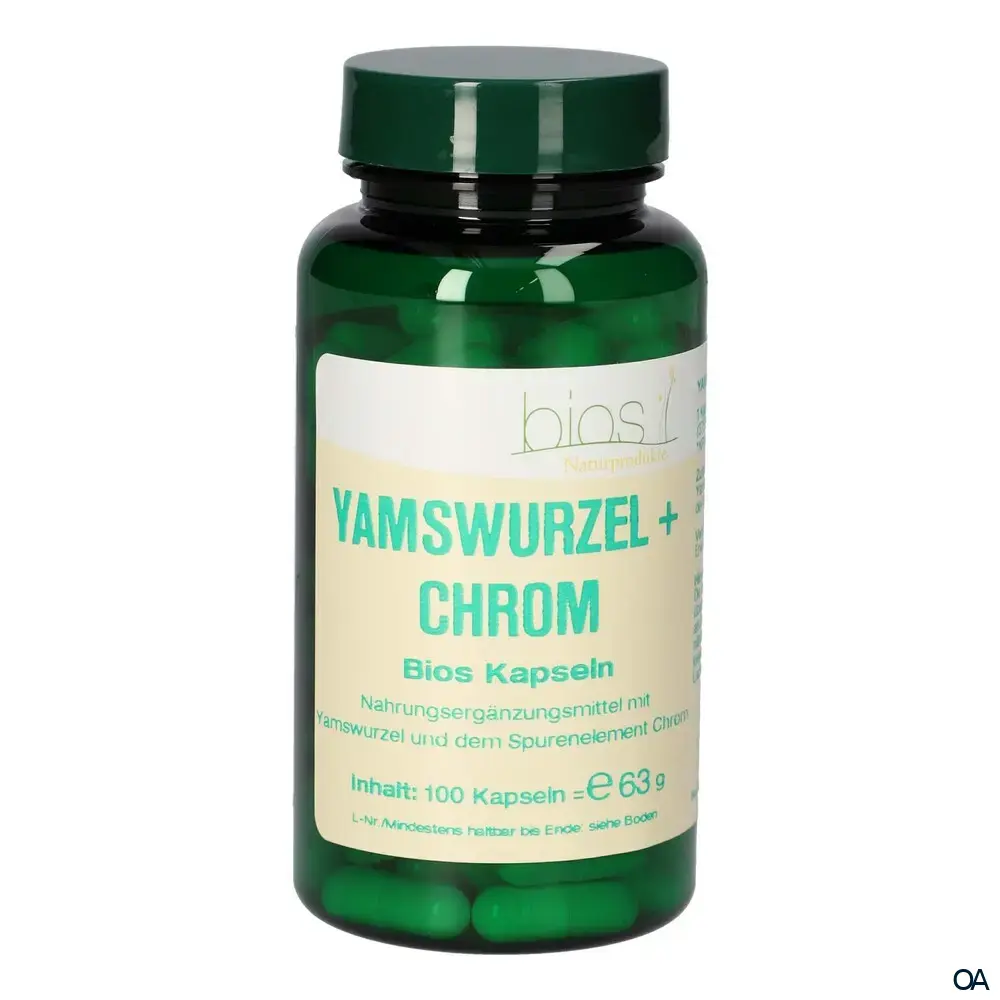 Bios Yamswurzel + Chrom Kapseln Bios Yamswurzel + Chrom Kapseln