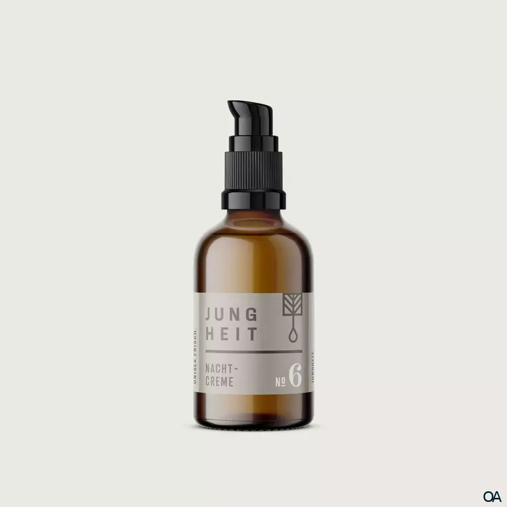 Jungheit NO6 Bio Nachtcreme Zitronenverbene Jungheit NO6 Bio Nachtcreme Zitronenverbene