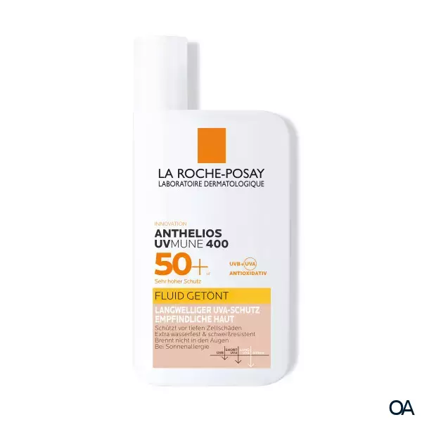 La Roche Posay Anthelios Invisible Fluid Getönt UVMune 400 LSF 50+ La Roche Posay Anthelios Invisible Fluid Getönt UVMune 400 LSF 50+