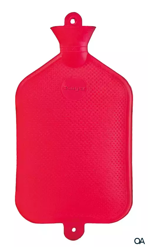 Sänger 2,0 Liter Wärmflasche, rot, 40 x 20 cm Sänger 2,0 Liter Wärmflasche, rot, 40 x 20 cm