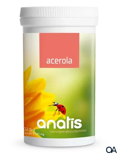 anatis Acerola pur Kapseln anatis Acerola pur Kapseln