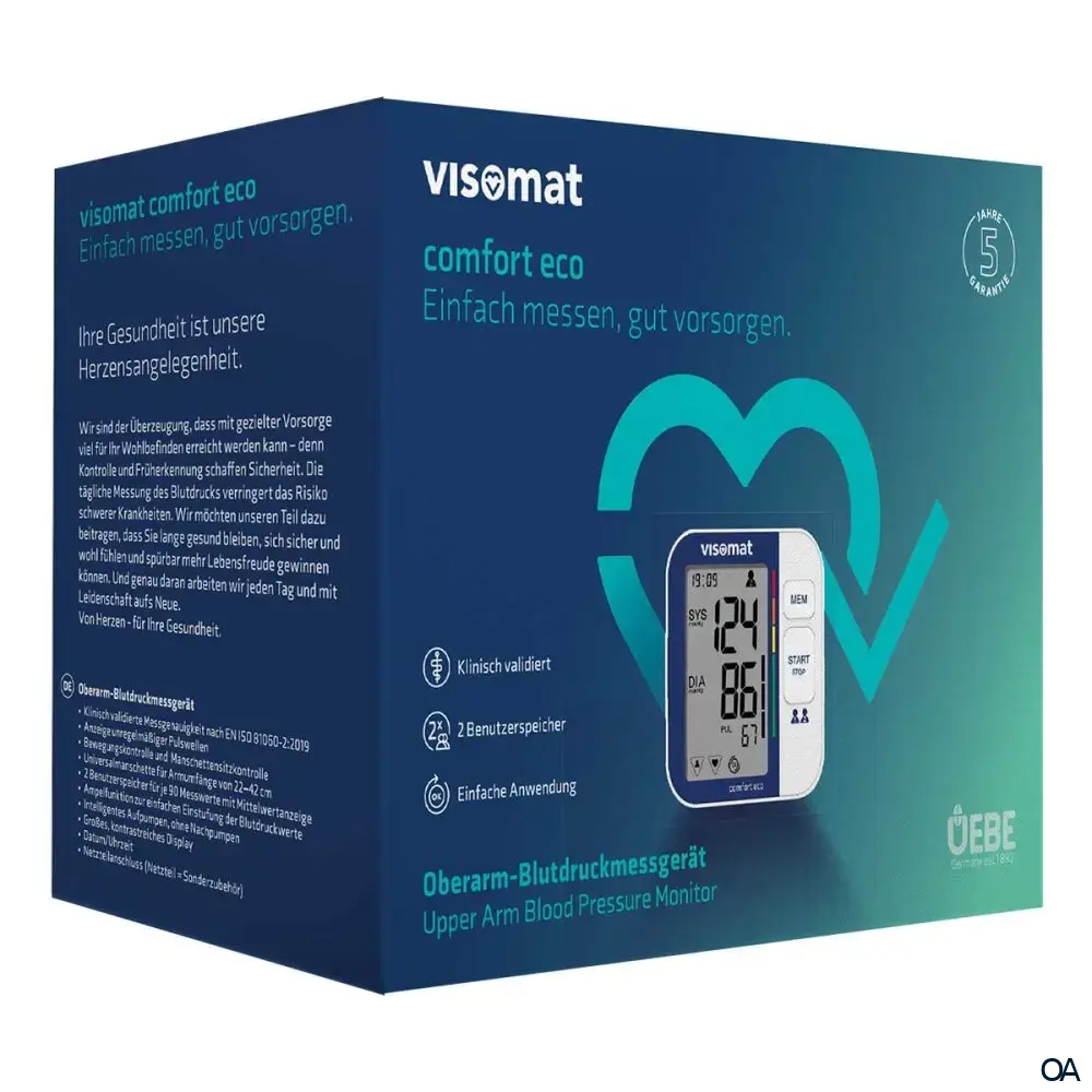 visomat comfort eco Oberarm-Blutdruckmessgerät