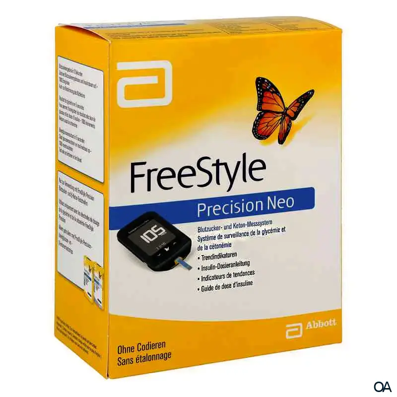 Abbott FreeStyle Precision Neo Blutzucker- und Keton-Messsystem Abbott FreeStyle Precision Neo Blutzucker- und Keton-Messsystem