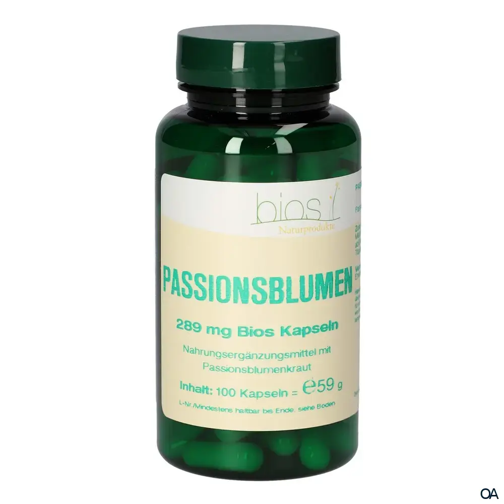 Bios Passionsblumen 289 mg Kapseln