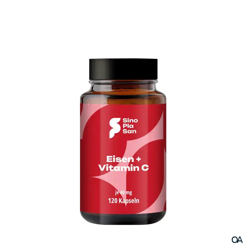 SinoPlaSan Eisen + Vitamin C Kapseln