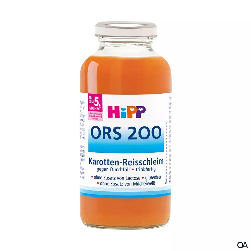 HiPP ORS 200 Karotten-Reisschleim HiPP ORS 200 Karotten-Reisschleim