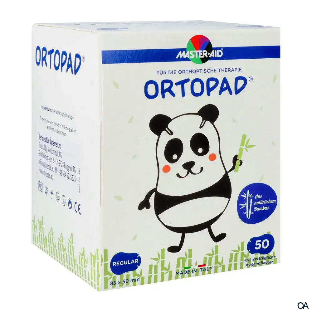 ORTOPAD® Augenokklusionspflaster Weiß Regular 85 x 59 mm