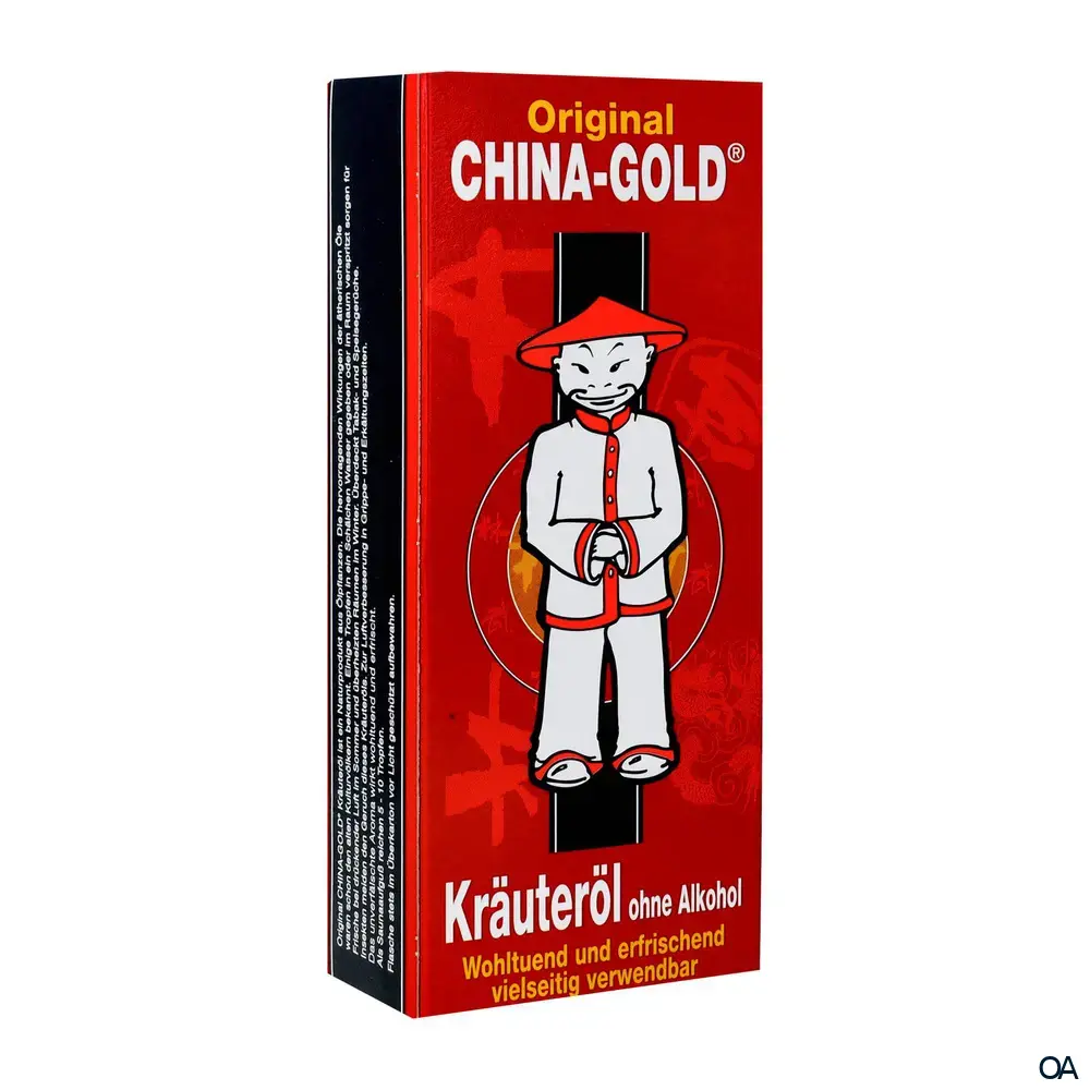 Original CHINA-GOLD® Kräuteröl ohne Alkohol Original CHINA-GOLD® Kräuteröl ohne Alkohol