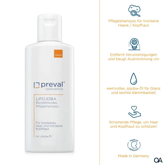 preval® Lipojoba Pflegeshampoo