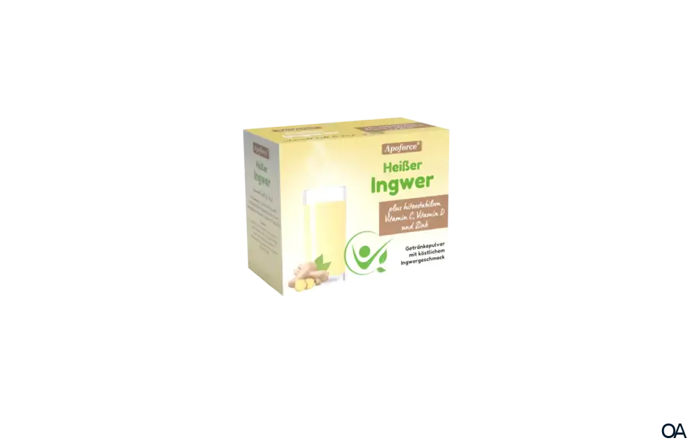 Apoforce® Heißer Ingwer Sachets Apoforce® Heißer Ingwer Sachets