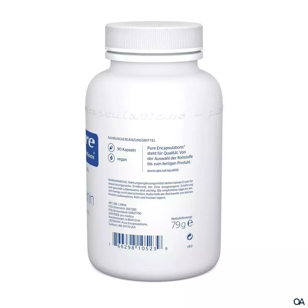 pure encapsulations® L-Arginin Kapseln
