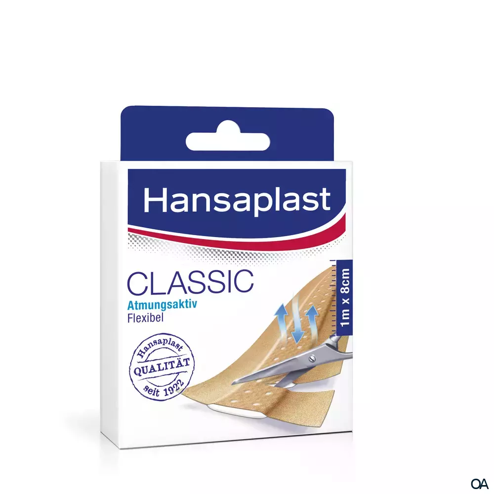 Hansaplast Classic Pflaster 8cm x 1m