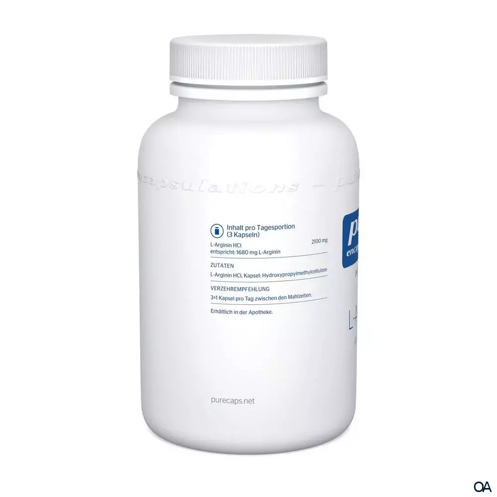 pure encapsulations® L-Arginin Kapseln
