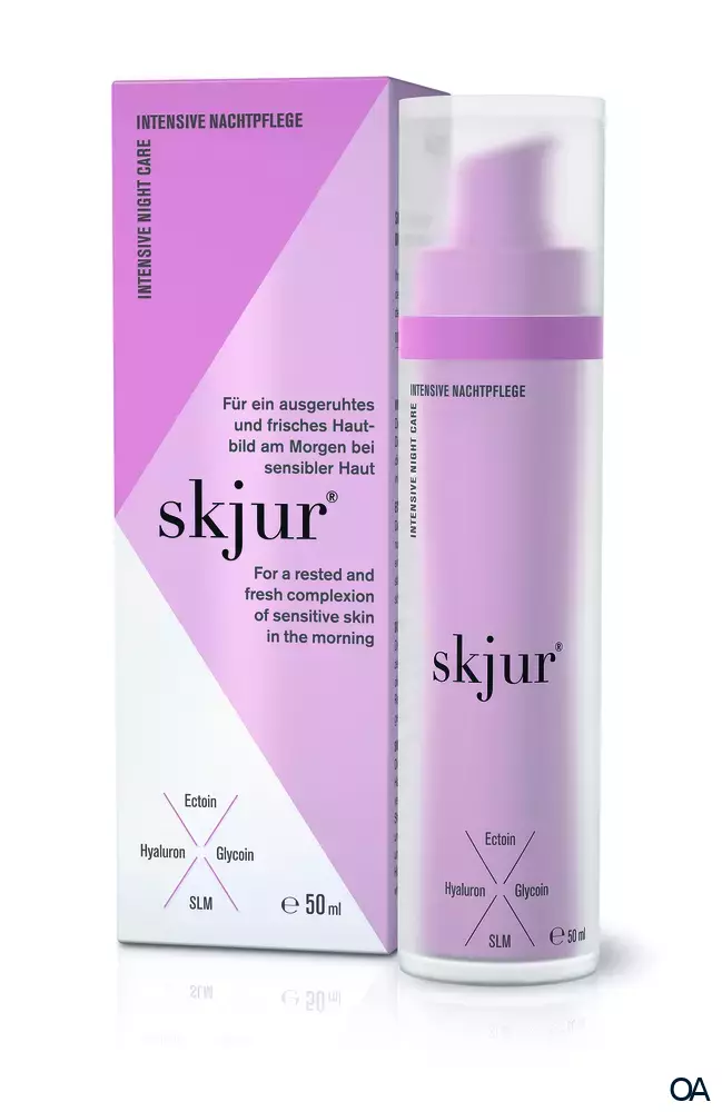 skjur® intensive Nachtpflege Creme skjur® intensive Nachtpflege Creme