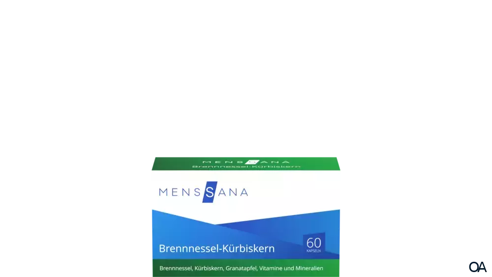 MensSana Brennnessel-Kürbiskern Kapseln MensSana Brennnessel-Kürbiskern Kapseln