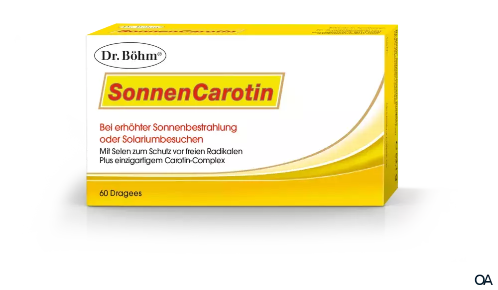 Dr. Böhm® SonnenCarotin Dragees Dr. Böhm® SonnenCarotin Dragees