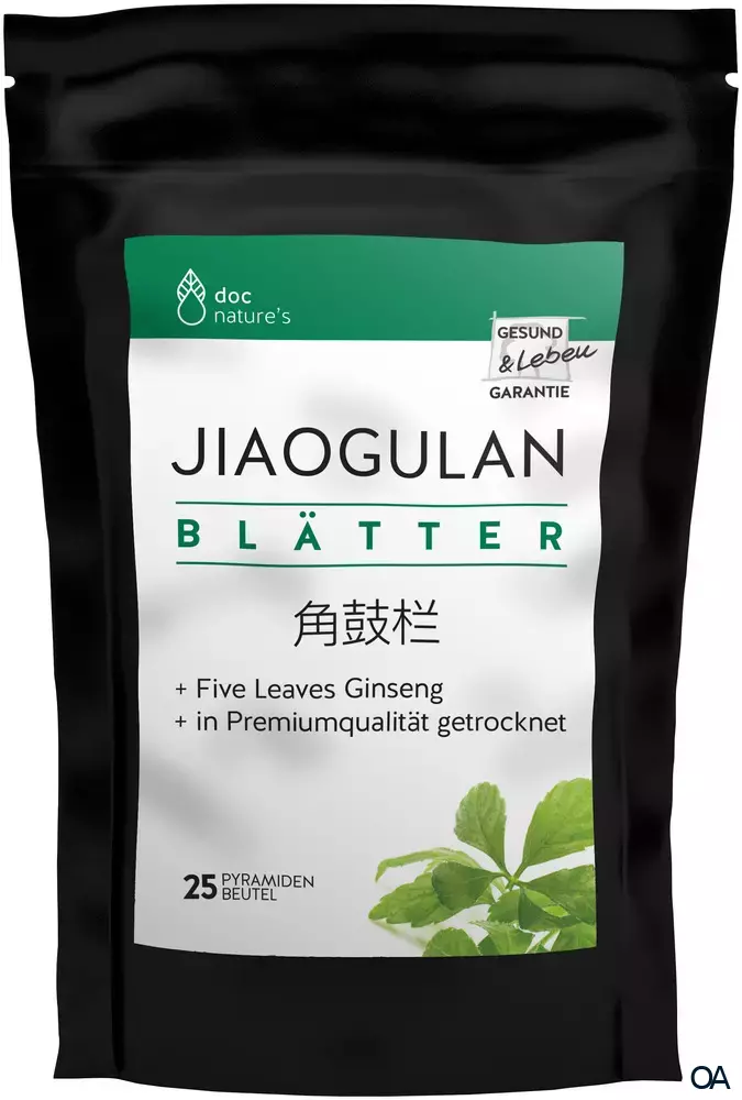doc nature’s Jiaogulan Blätter, Pyramidenbeutel 2 g doc nature’s Jiaogulan Blätter, Pyramidenbeutel 2 g