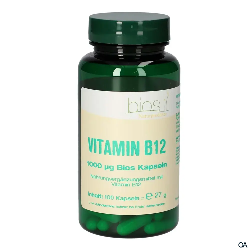 Bios Vitamin B12 1000 mcg Kapseln