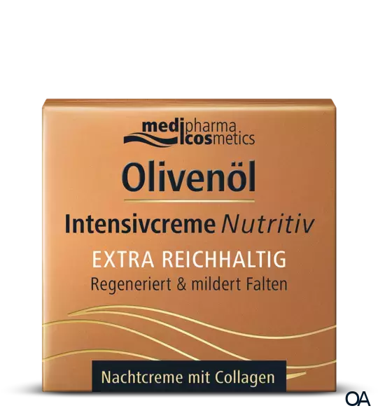 medipharma cosmetics Olivenöl Intensivcreme Nutritiv Nachtcreme mit Collagen