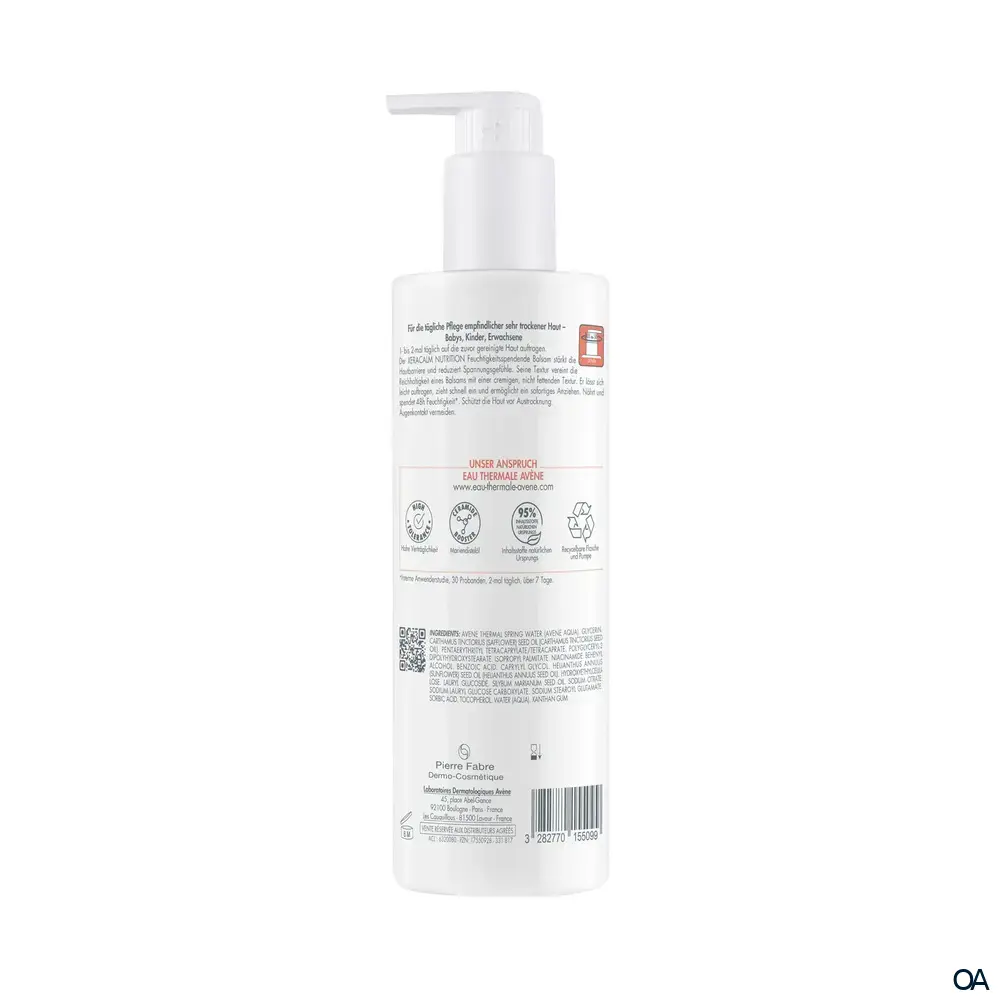 Avene Xeracalm Nutrition feuchtigkeitsspendender Balsam