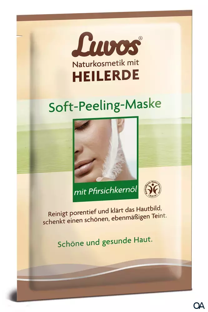 Luvos Peeling-Maske mit Aprikosenkern-Peeling Luvos Peeling-Maske mit Aprikosenkern-Peeling