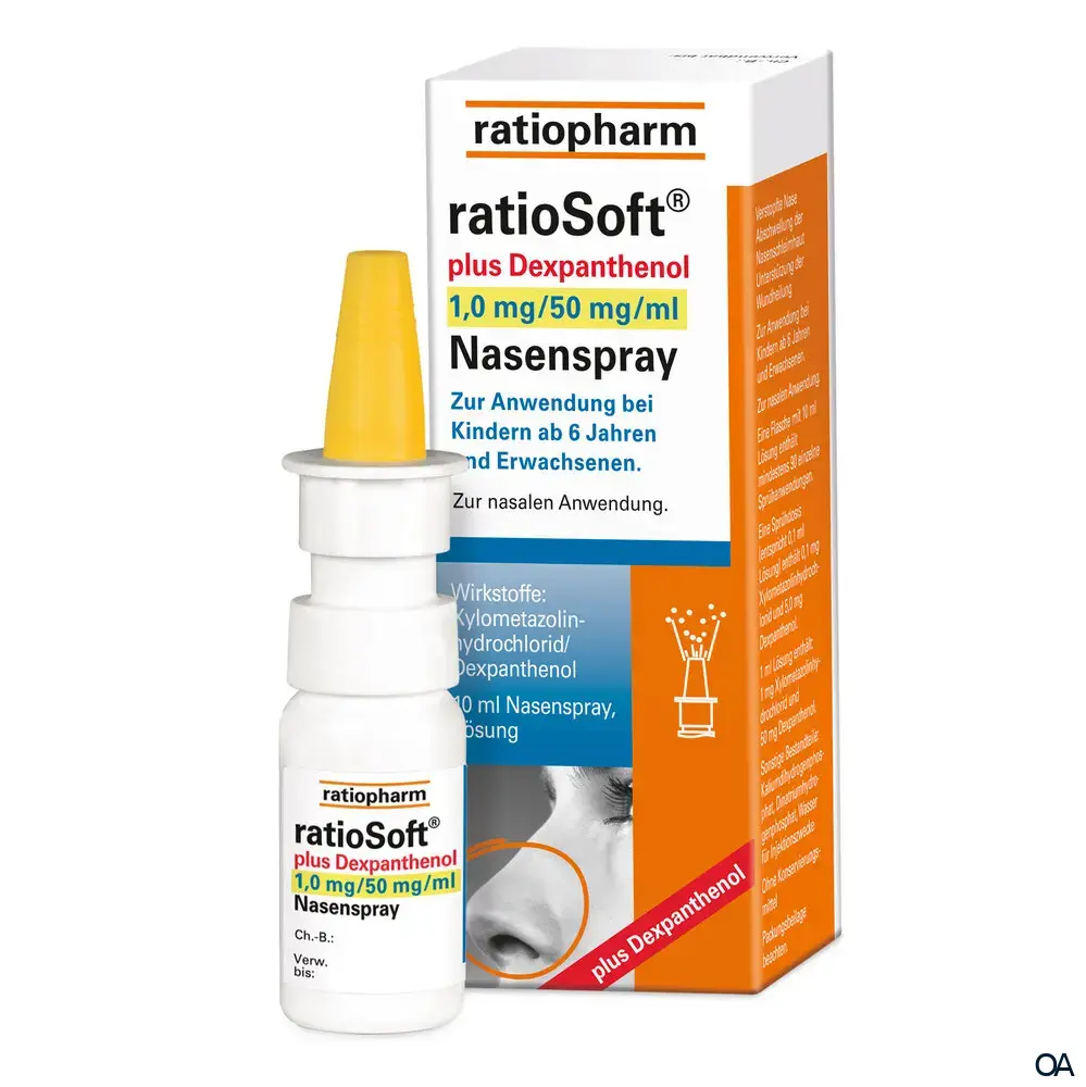 ratioSoft® plus Dexpanthenol 0,1% - Nasenspray
