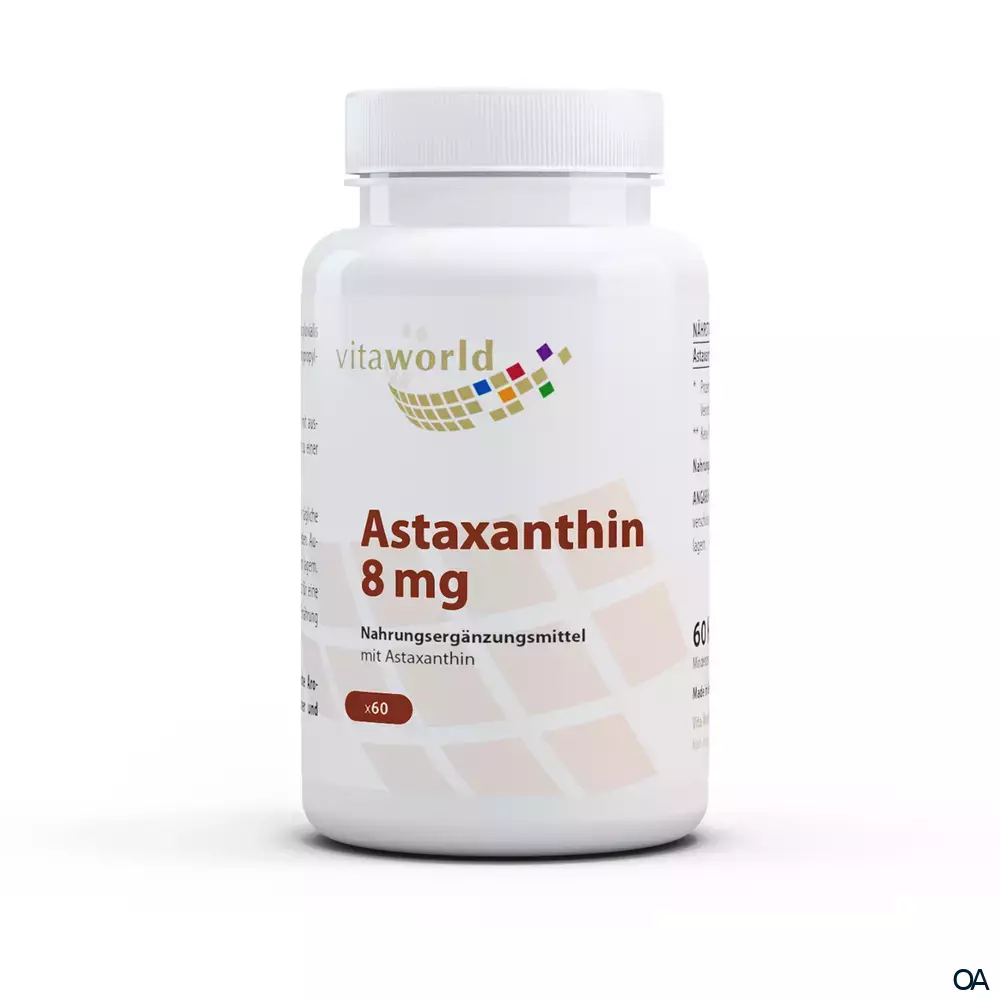 Vitaworld Astaxanthin 8 mg Kapseln