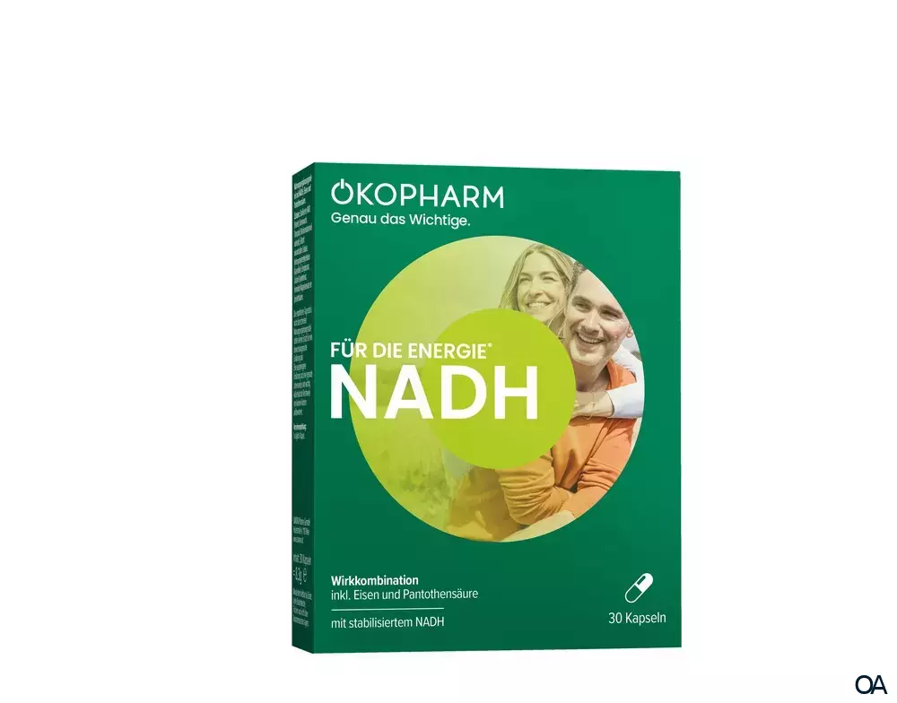 Ökopharm® Für die Energie* NADH Kapseln Ökopharm® Für die Energie* NADH Kapseln