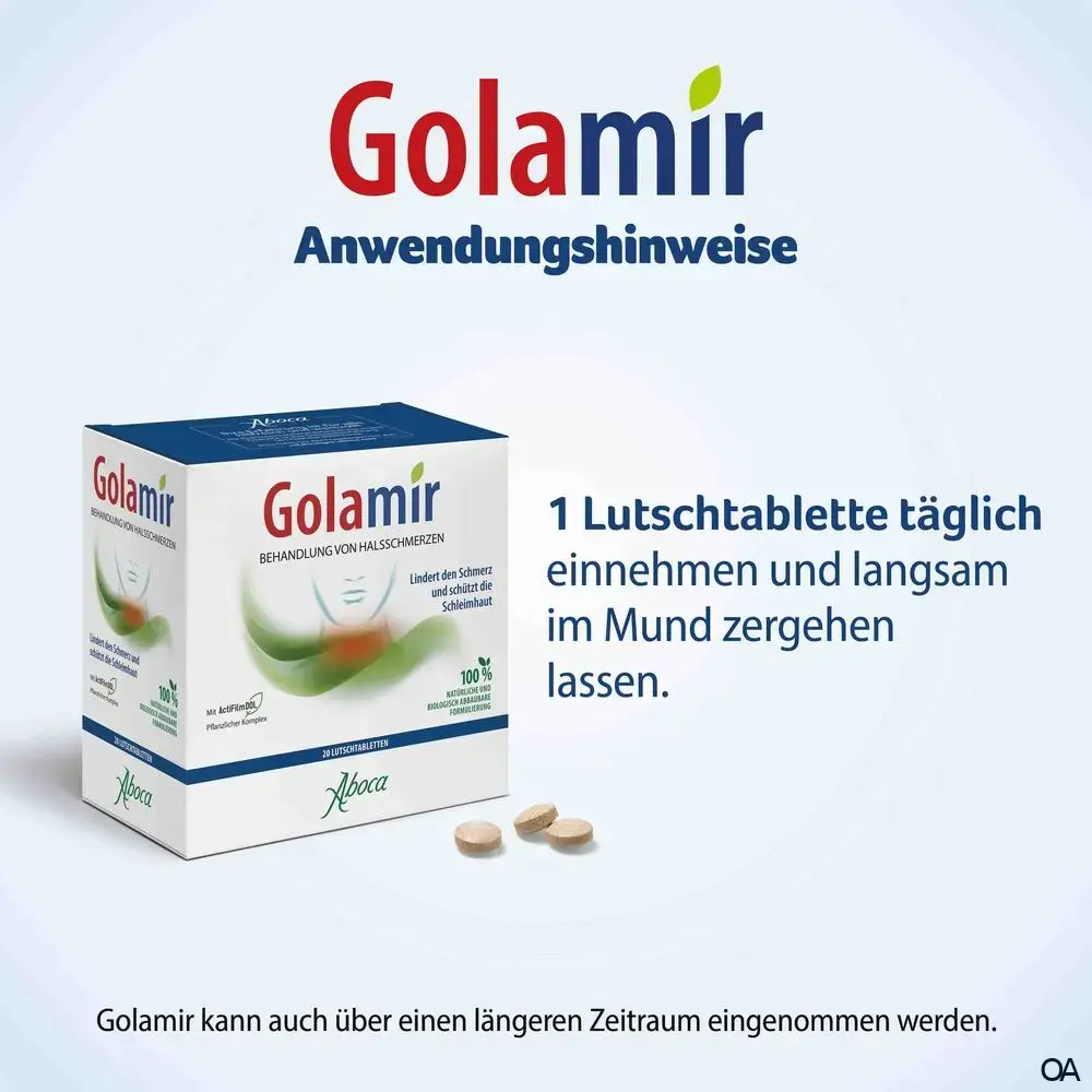 Aboca Golamir 2Act Lutschtabletten