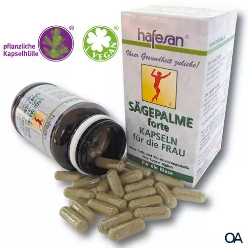 hafesan Sägepalme forte Kapseln für die Frau