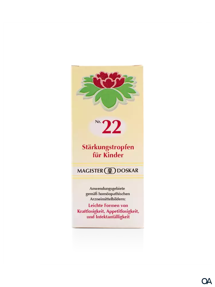 Doskar Tropfen Nr. 22 - Stärkungstropfen für Kinder Doskar Tropfen Nr. 22 - Stärkungstropfen für Kinder