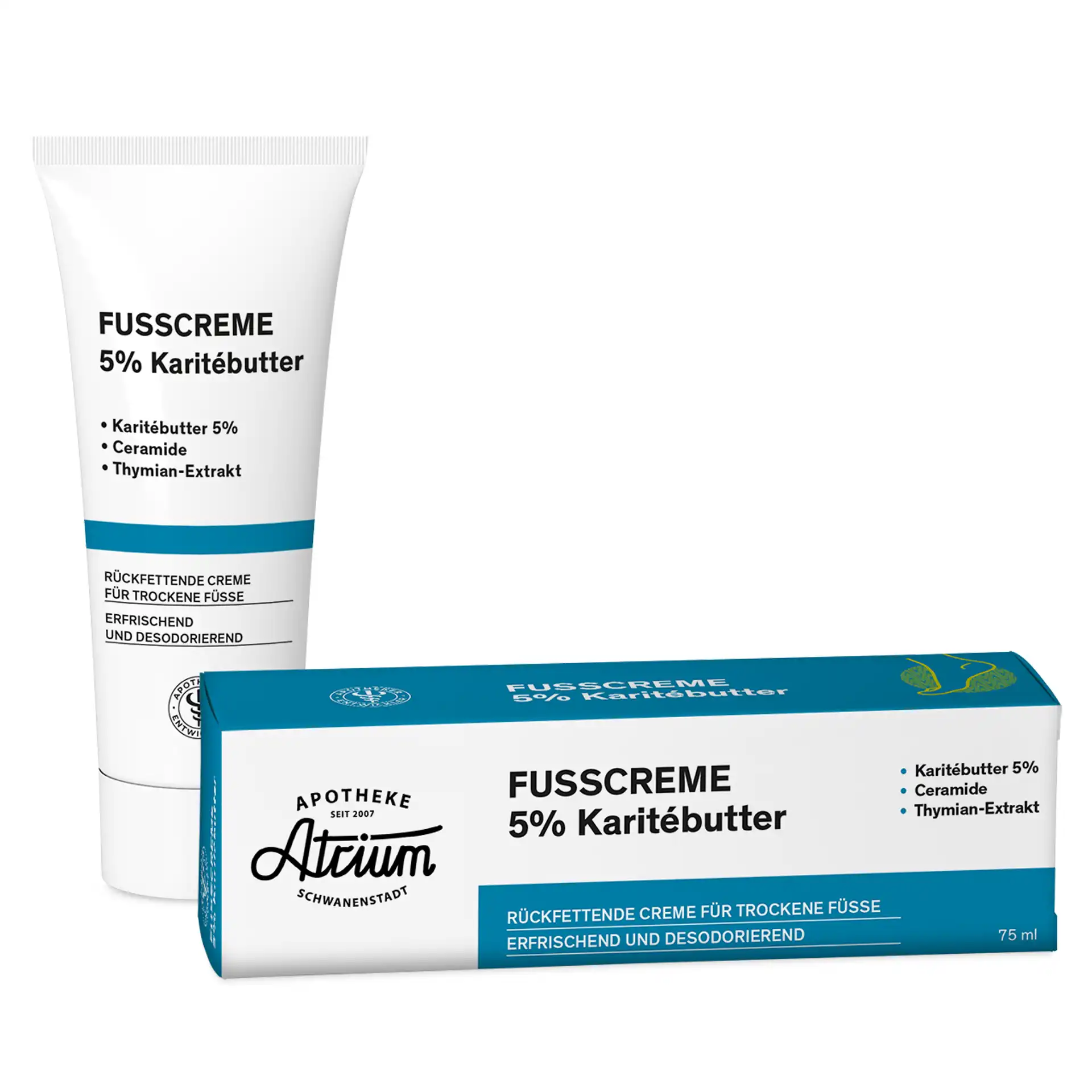 ATRIUM Fußcreme 5 % Karitébutter