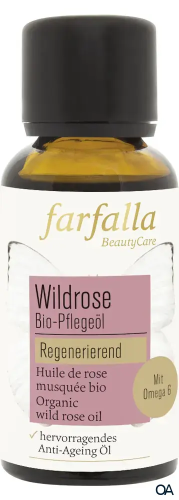 Farfalla Wildrose, Bio-Pflegeöl, regenerierend Farfalla Wildrose, Bio-Pflegeöl, regenerierend