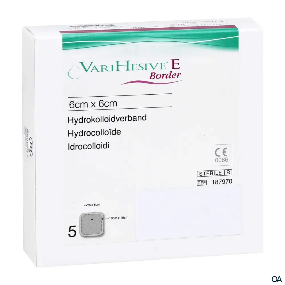 ConvaTec VARIHESIVE® E Border Hydrokolloidverband steril, 10 x 10 cm 