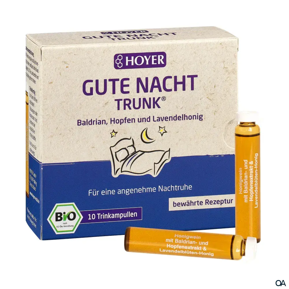 Hoyer Gute Nacht-Trunk Trinkampullen Hoyer Gute Nacht-Trunk Trinkampullen