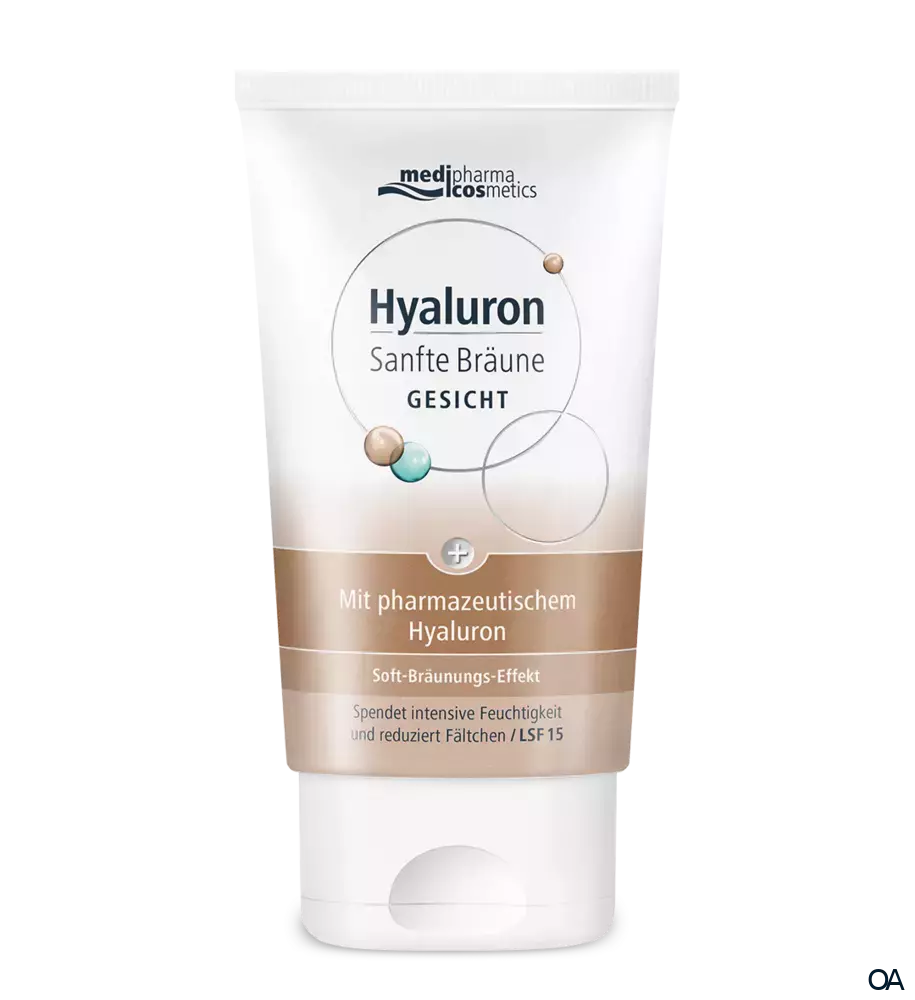 medipharma cosmetics Hyaluron Sanfte Bräune Gesicht LSF 15 Creme medipharma cosmetics Hyaluron Sanfte Bräune Gesicht LSF 15 Creme