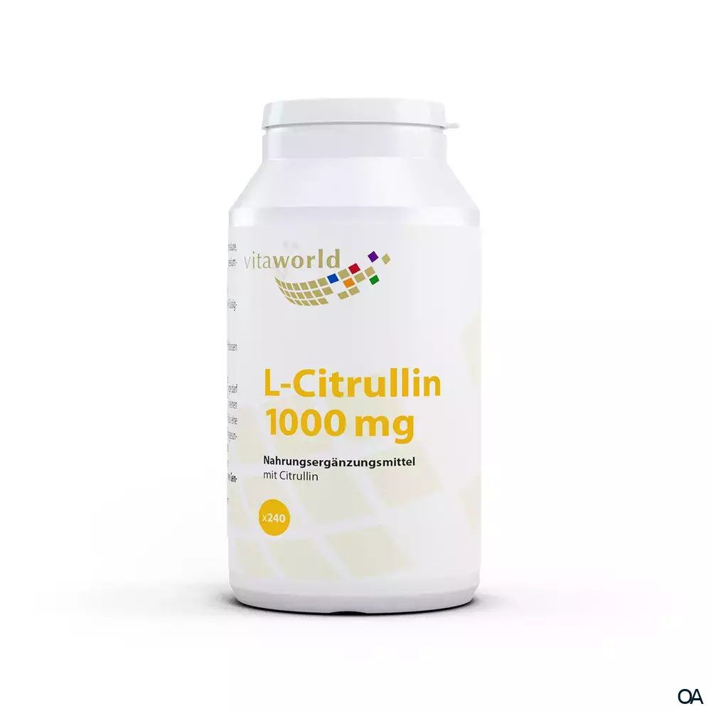 Vitalworld L-Citrullin 1000 mg Tabletten Vitalworld L-Citrullin 1000 mg Tabletten