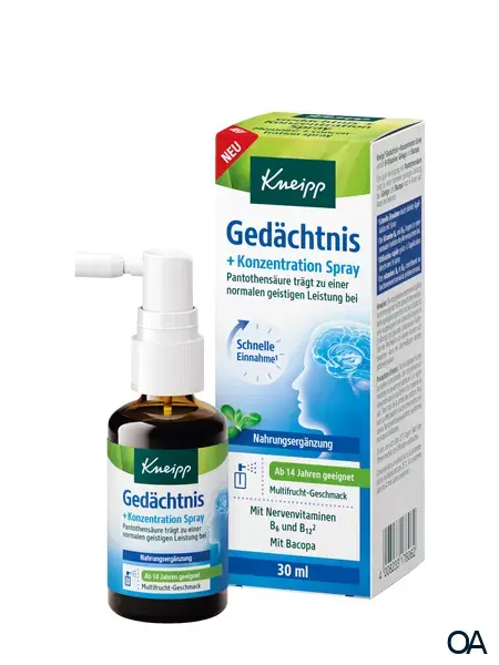 Kneipp Gedächtnis + Konzentration Spray Kneipp Gedächtnis + Konzentration Spray