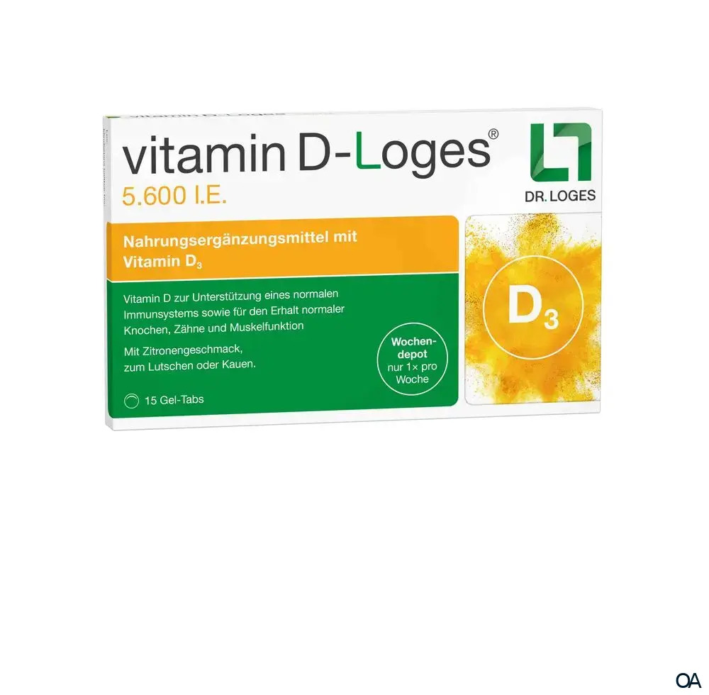 vitamin D-Loges® 5.600 I.E. Gel-Tabs