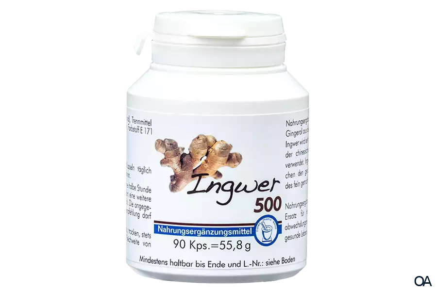 Canea Ingwer 500 Kapseln Canea Ingwer 500 Kapseln