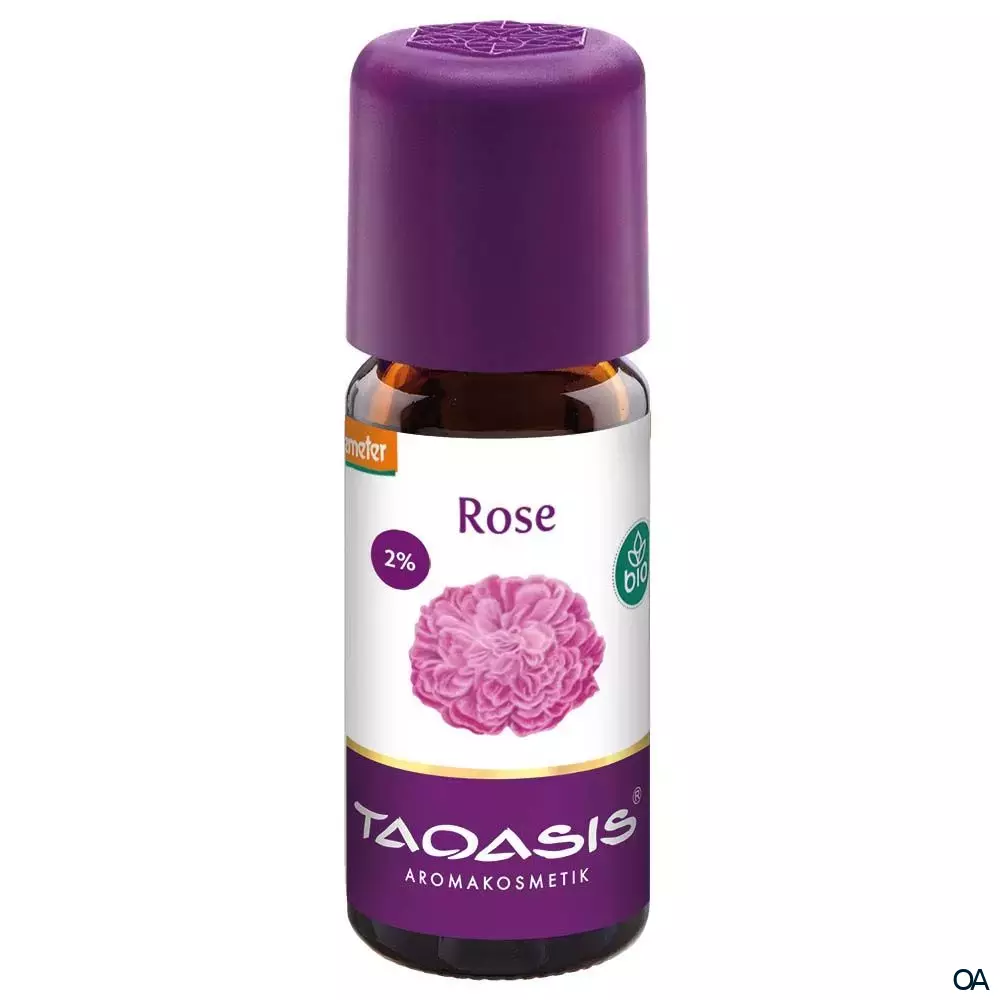 Taoasis Rosenöl Rein Bio Bulgarisch 2% in Jojobaöl demeter Taoasis Rosenöl Rein Bio Bulgarisch 2% in Jojobaöl demeter