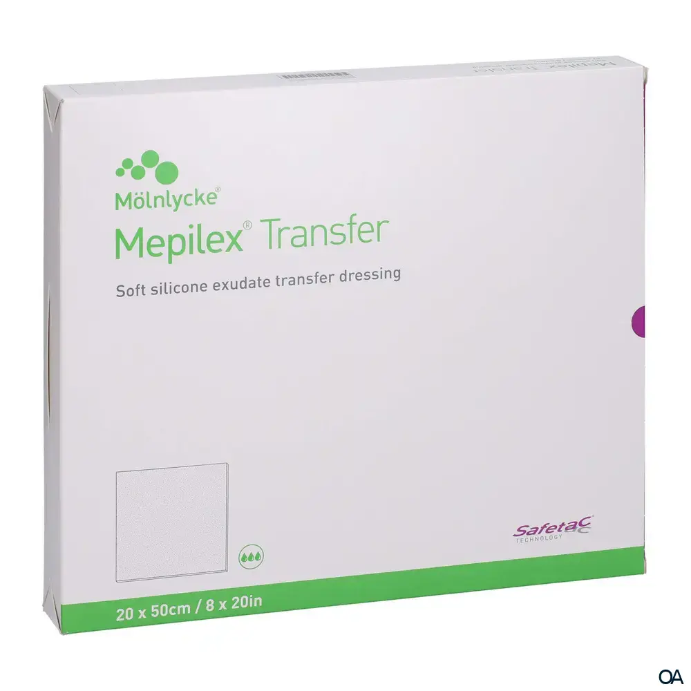 Mölnlycke® Mepilex® Transfer Schaumverband steril, 20 x 50 cm