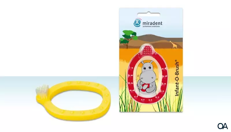 Miradent Infant-O-Brush Lernzahnbürste 1 Stk. Miradent Infant-O-Brush Lernzahnbürste 1 Stk.