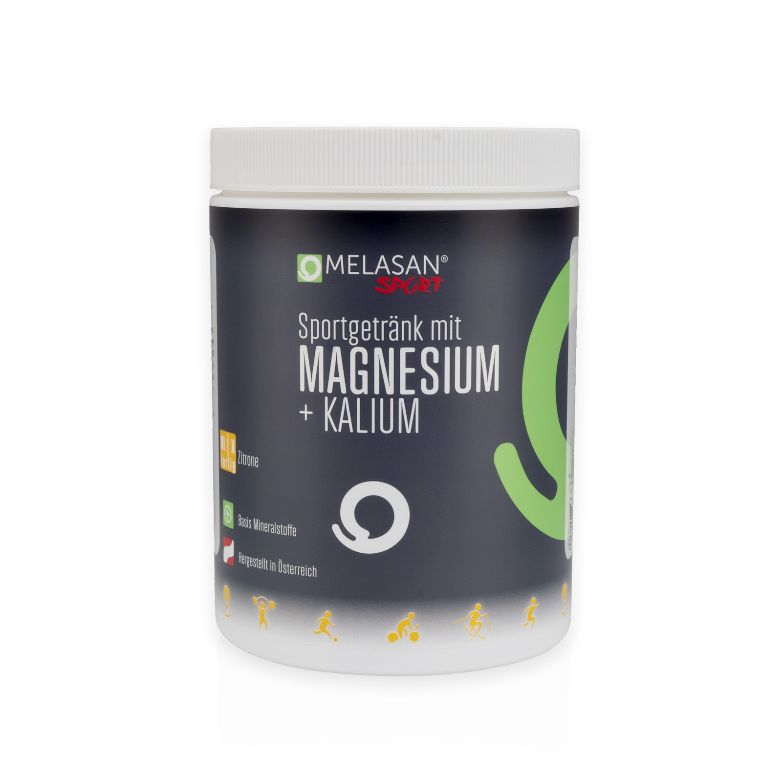 Melasan Sport Sportgetränk mit Magnesium + Kalium Pulver Zitrone Melasan Sport Sportgetränk mit Magnesium + Kalium Pulver Zitrone