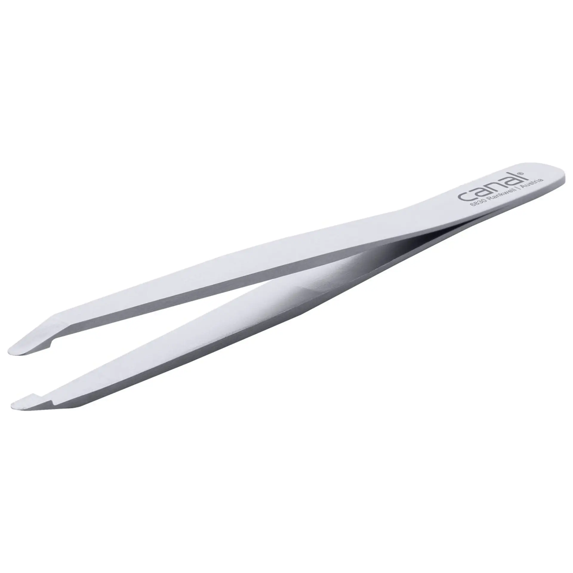 CANAL® HAARPINZETTE RUNDE SPITZE ROSTFREI 9CM 2077-02