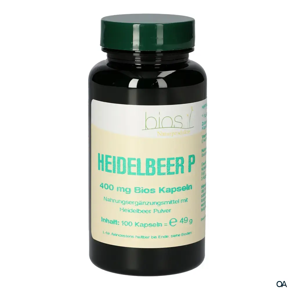 Bios Heidelbeer P Kapseln